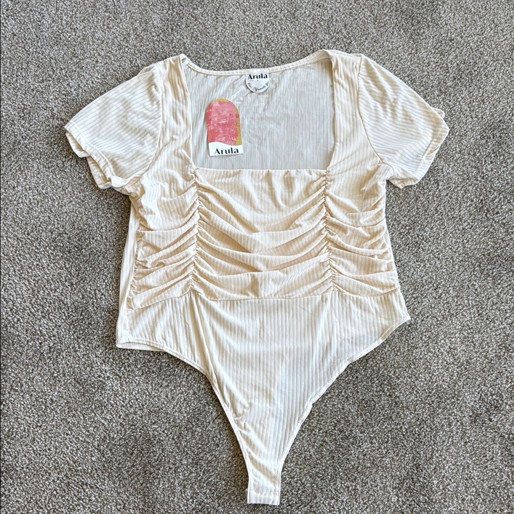 ARULA Ivory Bodysuit